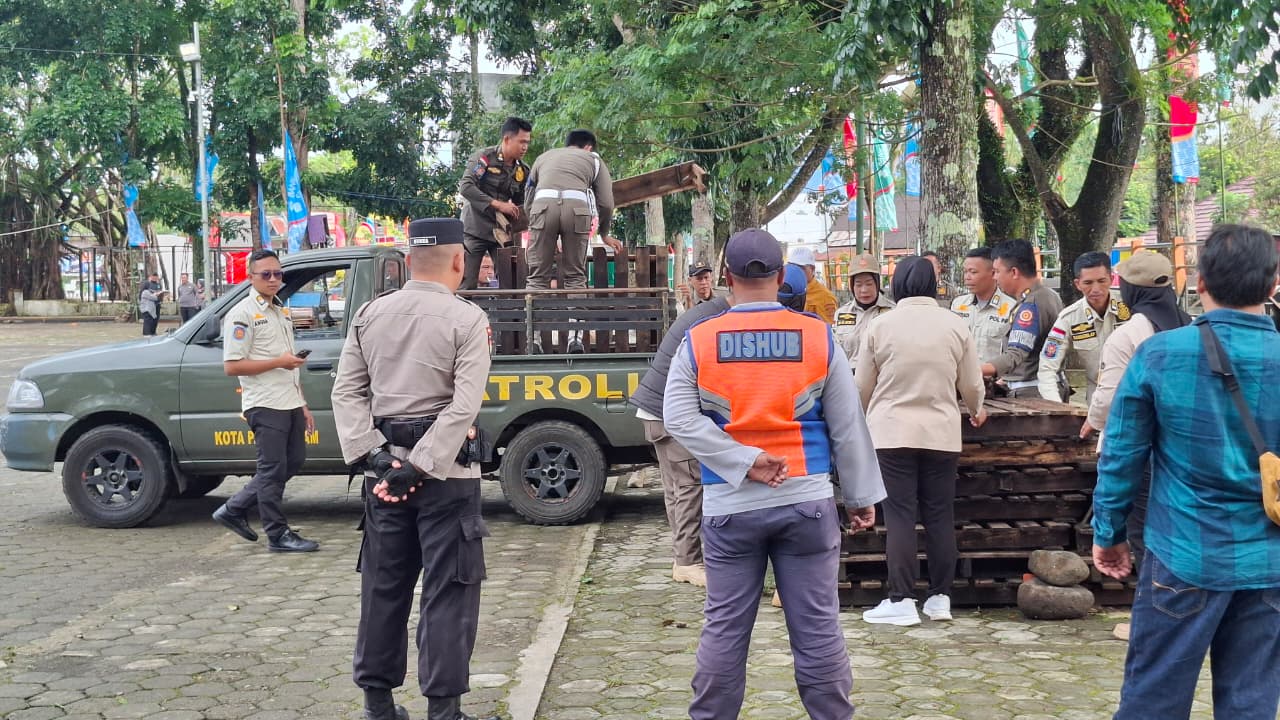 Kenyamanan Warga dan Peserta Jadi Prioritas, Alun-Alun Utara Tertib Jelang Dempo Run 2025