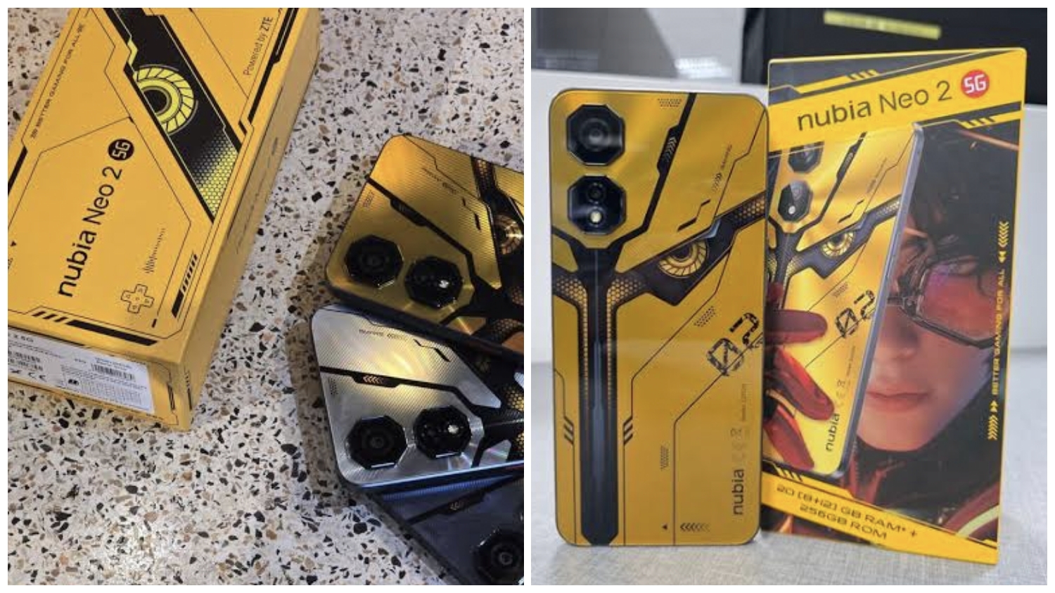 ZTE Nubia Neo 2, Ponsel Gaming Futuristik yang Memukau di MWC 2024