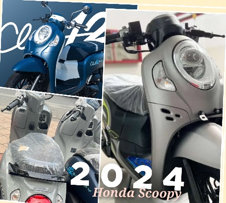 Betapa Elegannya Honda Scoopy 2024, Begini Penampakannya