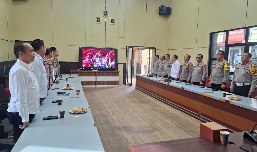Kapolda Sumsel Apresiasi Polres Jajaran Maksimalkan Pengamanan Nataru
