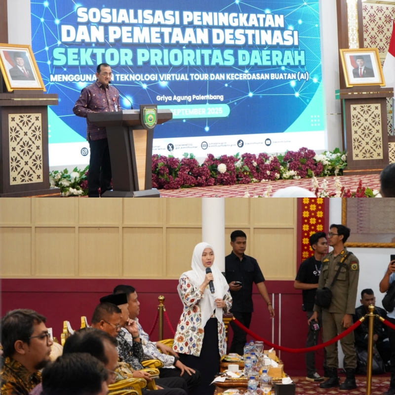 Wawako Hadiri Sosialisasi Pemetaaan Destinasi Sektor Prioritas Daerah
