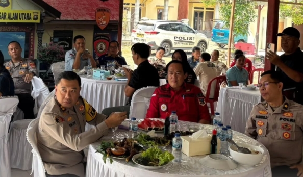 Kecamatan PAU Pererat Sinergi dengan Kepolisian