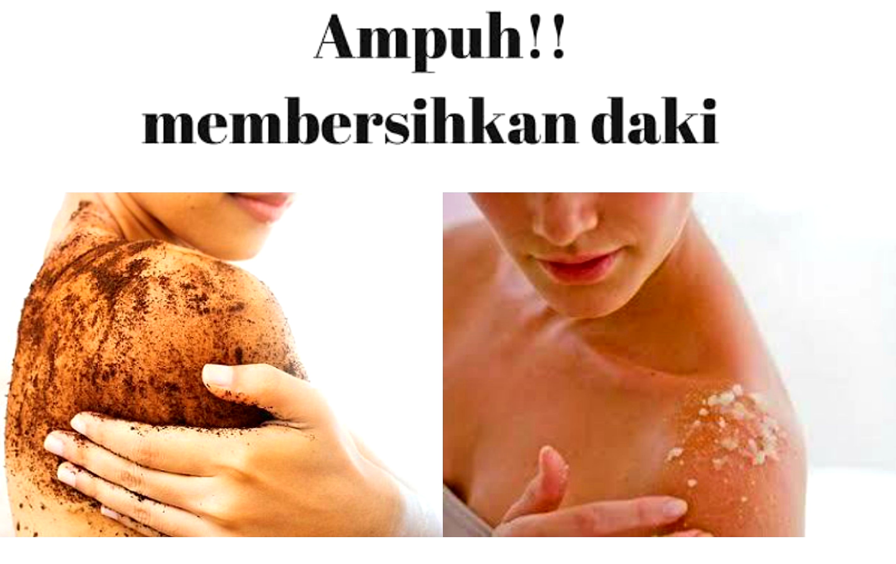 Campuran Beras, Kopi dan Zaitun Ampuh Usir Daki? Begini Cara Menggunakannya!