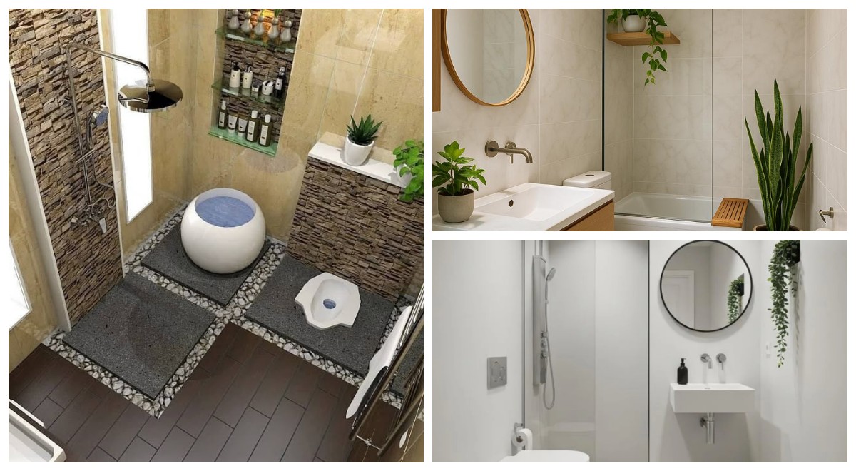 7 Desain Kamar Mandi Kecil Tapi Terlihat Luas dengan Trik Interior 2025, Cocok untuk Hunian Minimalis