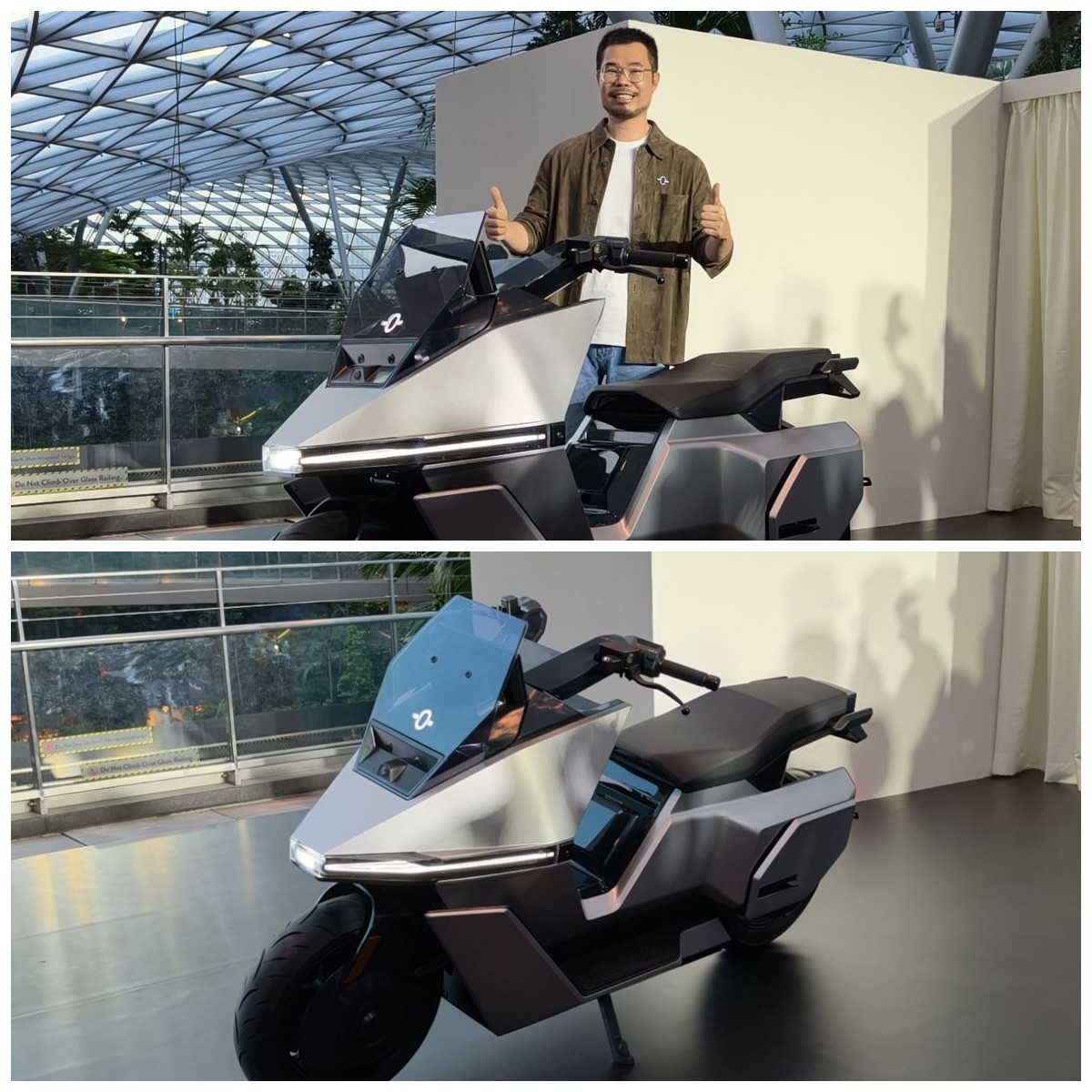 Bisa Berdiri dan Jalan Sendiri! Cek Harga Motor Listrik Pintar Omoway Omo X Sekarang