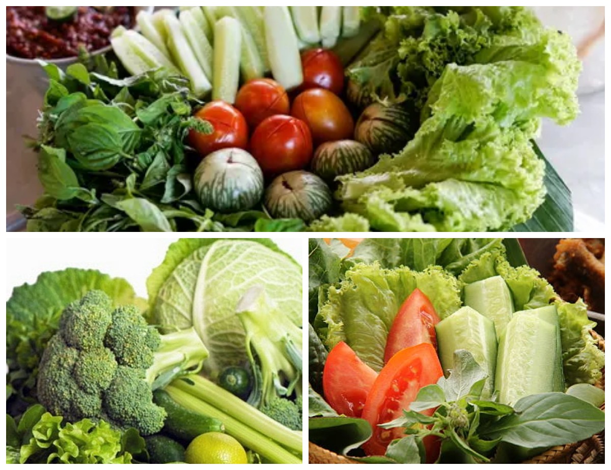 8 Lalapan yang Segar dan Manfaatnya bagi Kesehatan Tubuh: Dari Mentimun hingga Bayam!