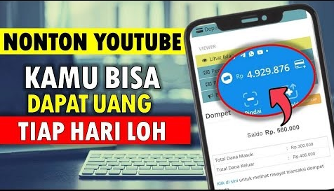 Rebahan Sambil Nonton YouTube Bisa Dapat Uang! Yuk, Buktikan!