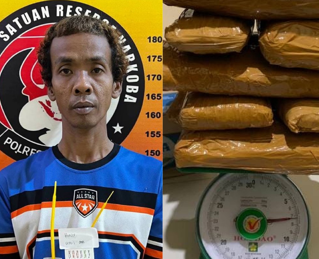 Ganja Empat Lawang Gagal Masuk Palembang, Kurirnya Diupah 5 Juta