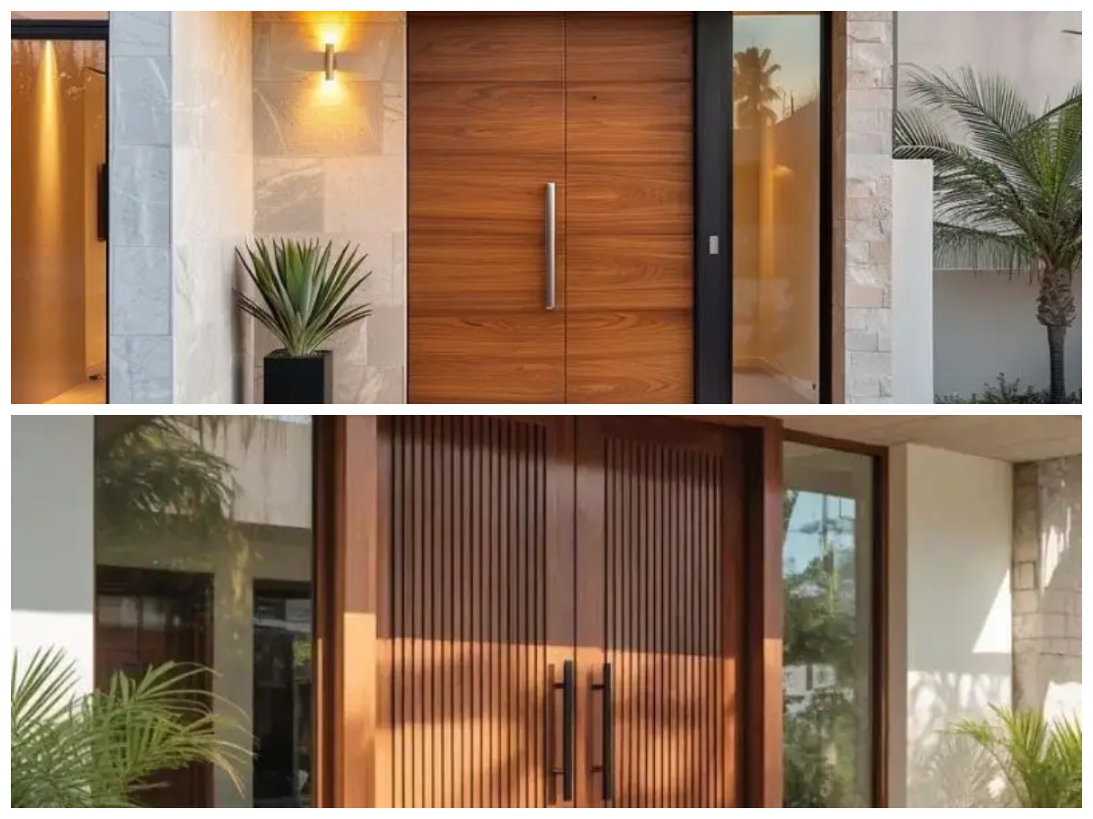 7 Model Pintu Kayu Minimalis dengan Desain Panel Elegan, Rumah Jadi Makin Berkelas