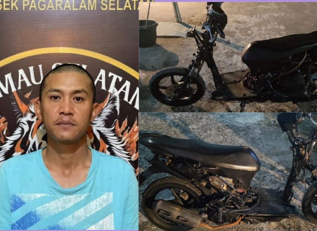 Tim Rimau Selatan Ringkus Pelaku Penggelapan Motor