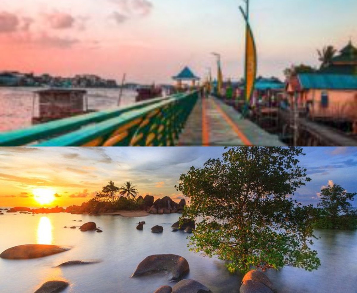 Tanjung Bajau Beach Suguhkan Keindahan Wisata Senja yang Menawan 