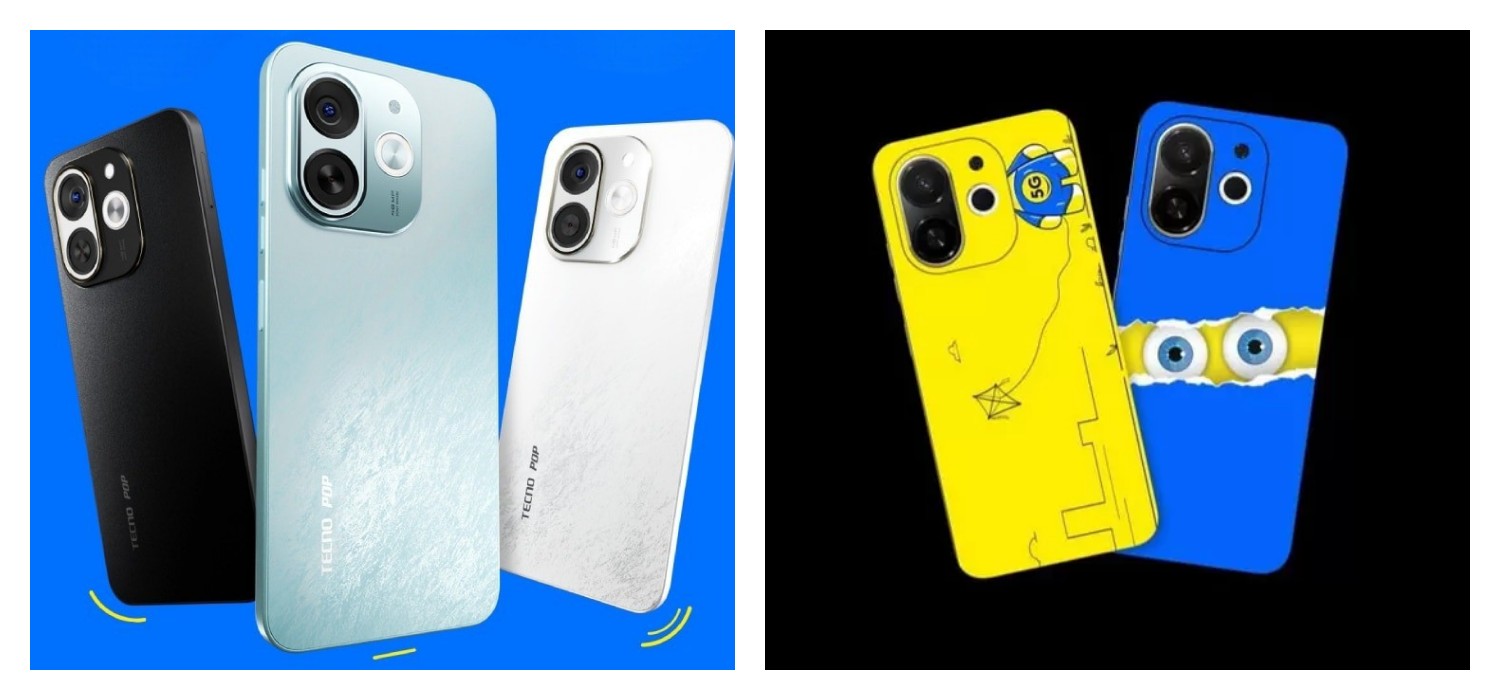 Tecno Pop 9 5G Layar Halus, Kamera Tajam, dan Performa Tangguh dengan Dimensity 6300