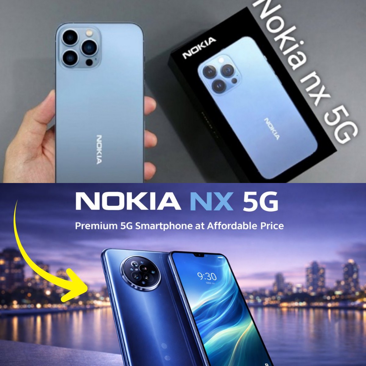 Nokia NX 5G 2026 Hadir dengan Layar 144Hz dan Performa Super Ngebut
