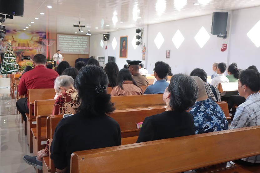 Cek Pengamanan Gereja dan Pos PAM, AKBP Erwin AG : Situasi Kamtibmas Terpantau Kondusif  