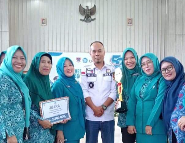 Prestasi Gemilang Kelurahan Lubuk Buntak, Raih Juara I Lomba 10 Program PKK 