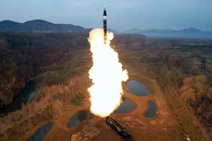 Bikin Ciut Nyali, Korea Utara Luncurkan Hwasong-16B, Rudal Balistik Hipersonik, Targetnya Ternyata Ini