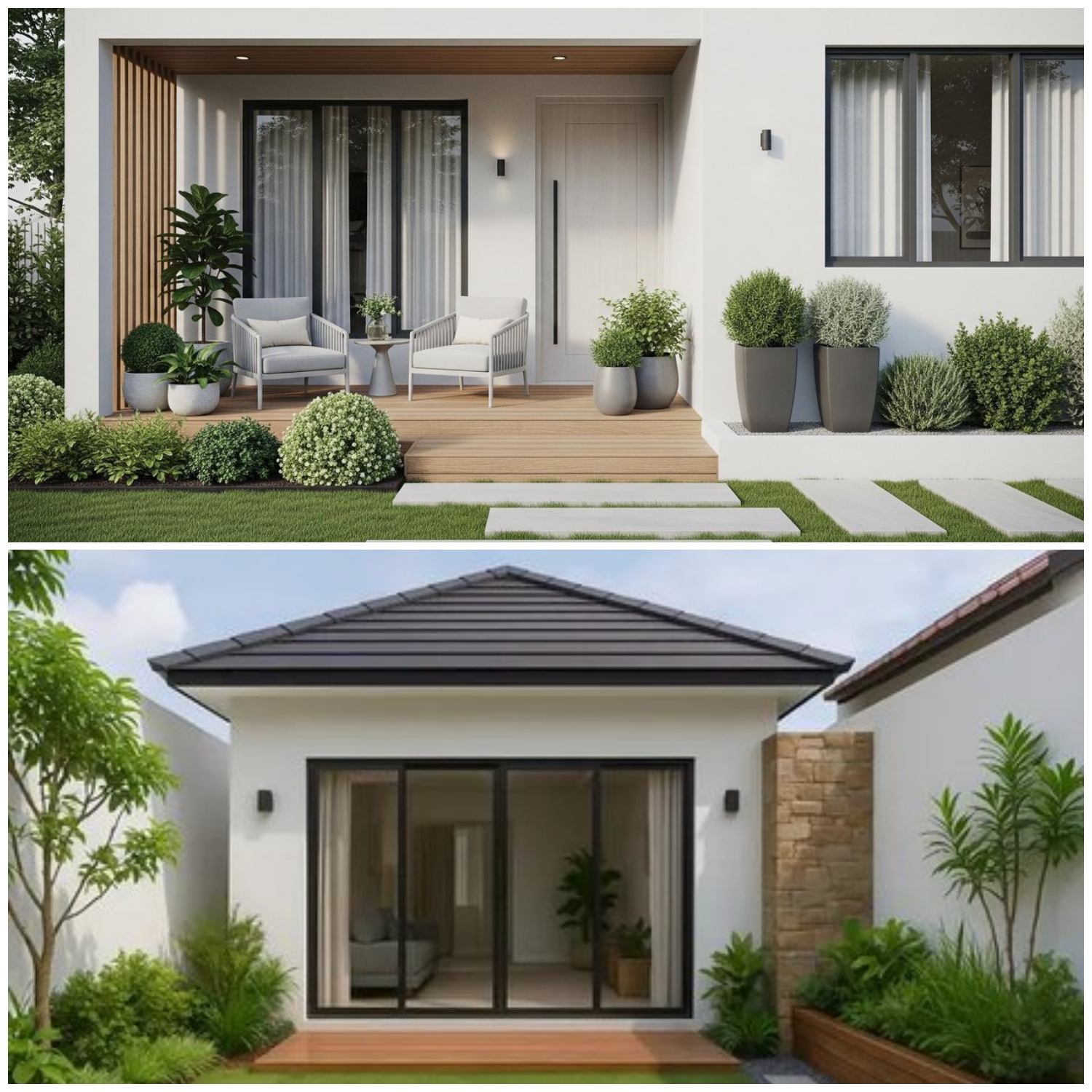 Tampilan Depan Makin Kece! 7 Model Teras Rumah Minimalis 6x9 Meter yang Modern dan Fungsional