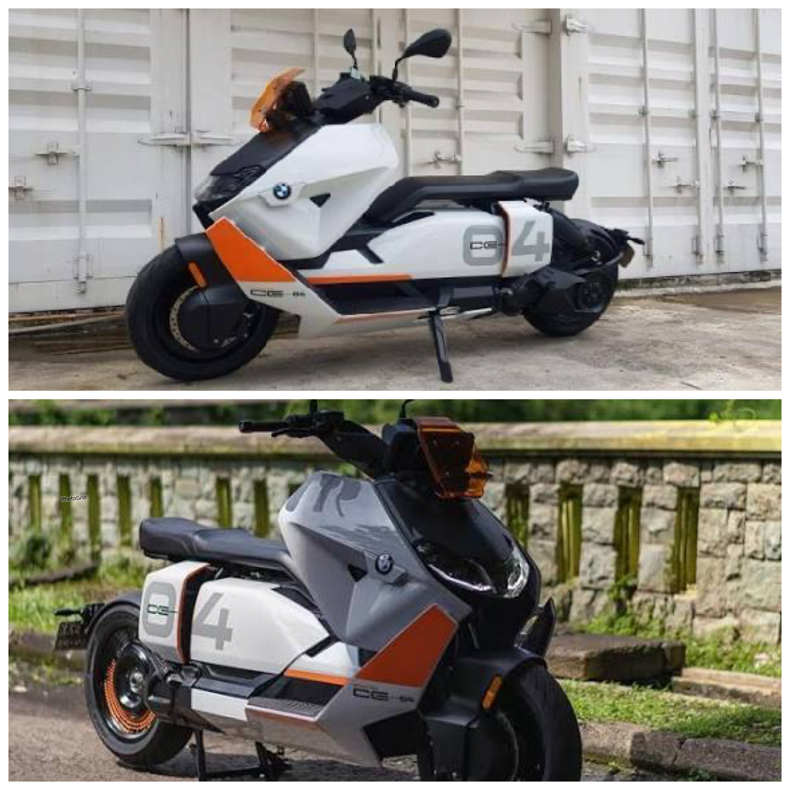 Sepeda Motor Listrik BMW CE-04 Jadi Sorotan karena Desain Uniknya!