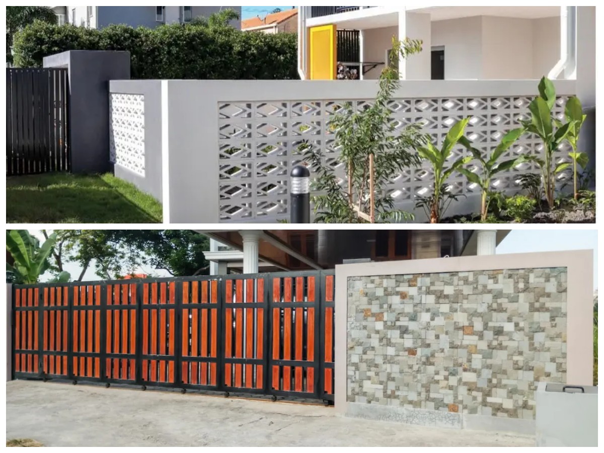 Referensi Pagar Beton Minimalis Tinggi: Lebih Aman, Kokoh, dan Tetap Estetis