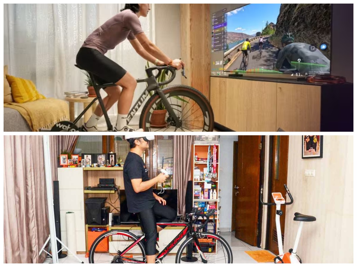 Sensasi Baru Bersepeda: Gowes Virtual 360 Derajat Serasa di Arena Balap Sungguhan