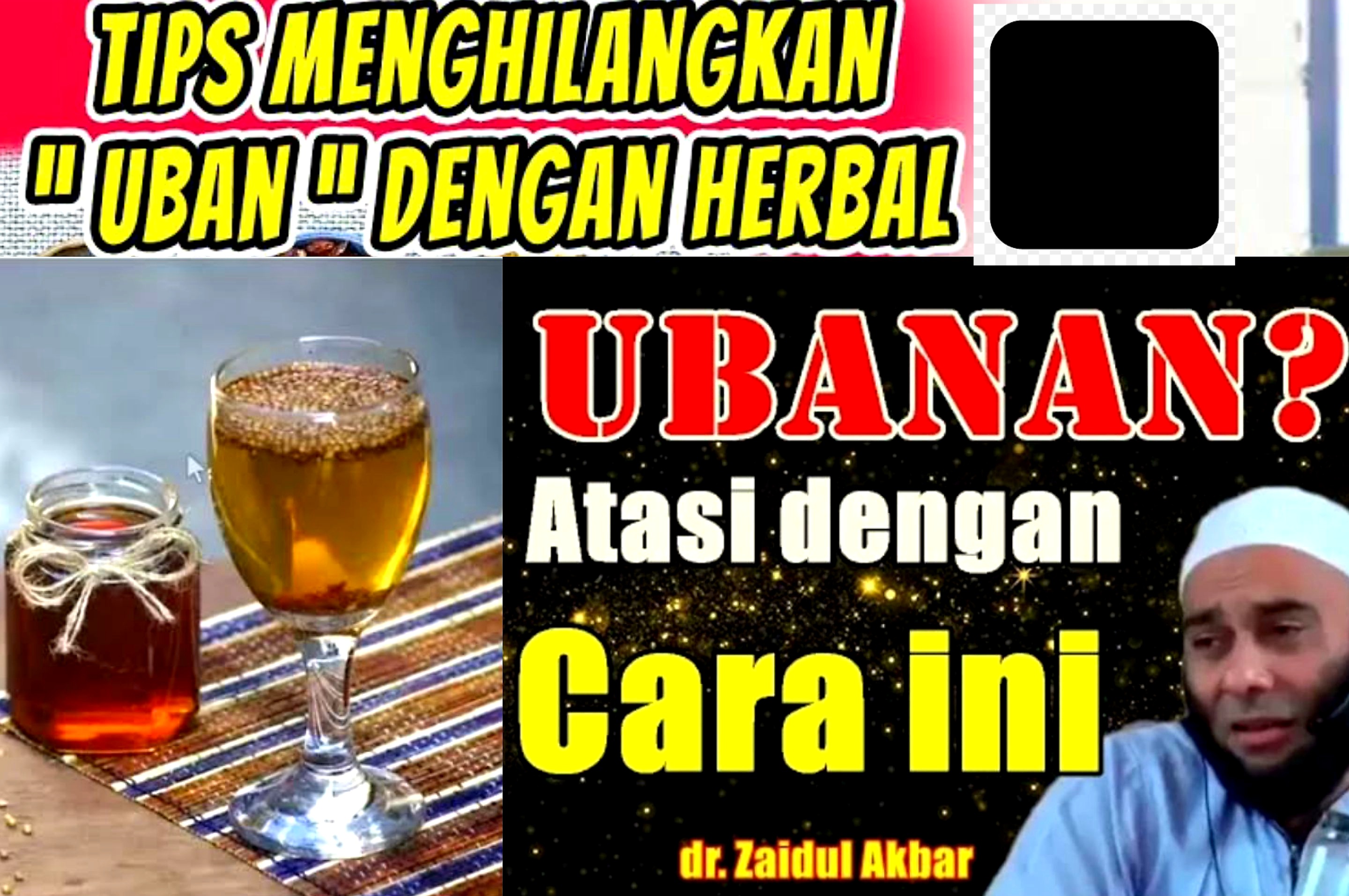 dr. Zaidul Akbar. Hitamkan Rambut dengan 3 Bshan Ini Beserta Cara Memakainya