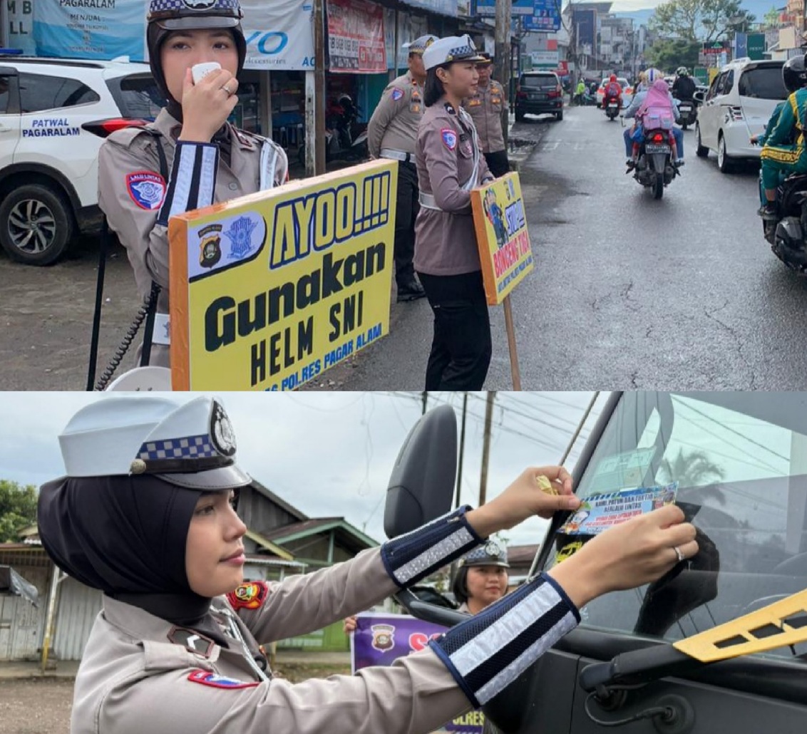 Pesan Edukatif Ops Zebra Musi 2025, Satlantas Ajak Budayakan Keselamatan Berlalu Lintas 