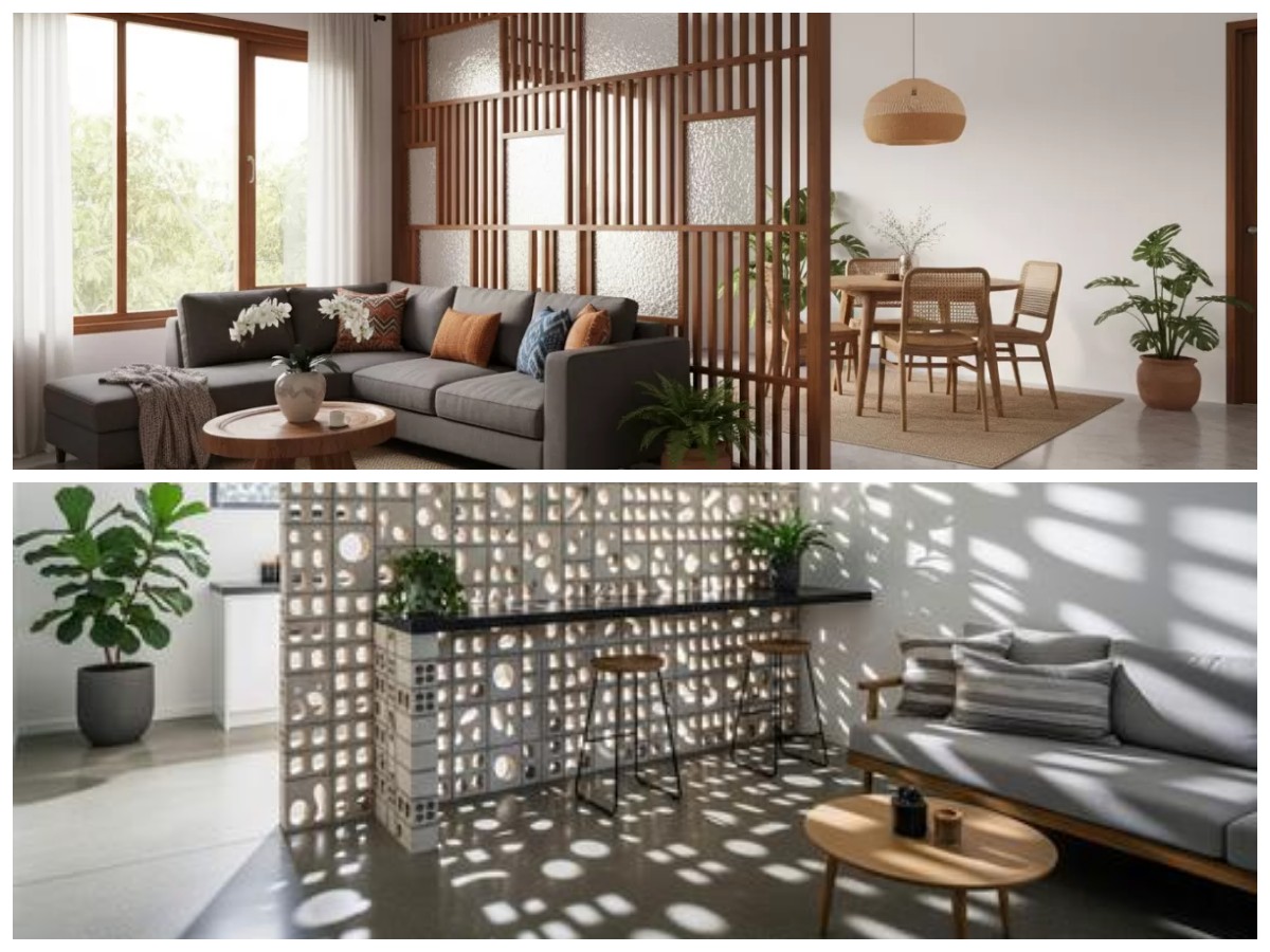 Inspirasi Partisi Ruangan untuk Rumah Kecil Tanpa Dinding, Bikin Ruang Terasa Lebih Luas