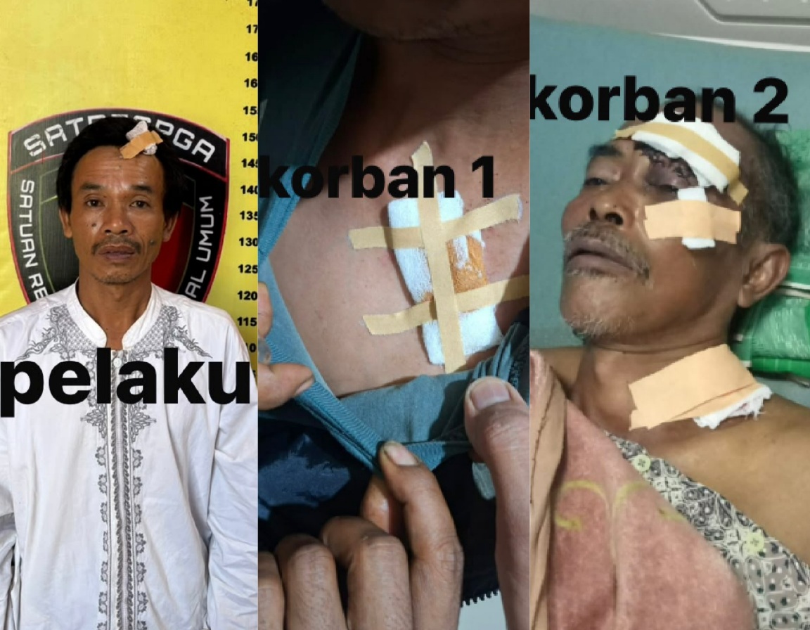 Mertua dan Ipar Nyaris Tewas Diserang Menantu