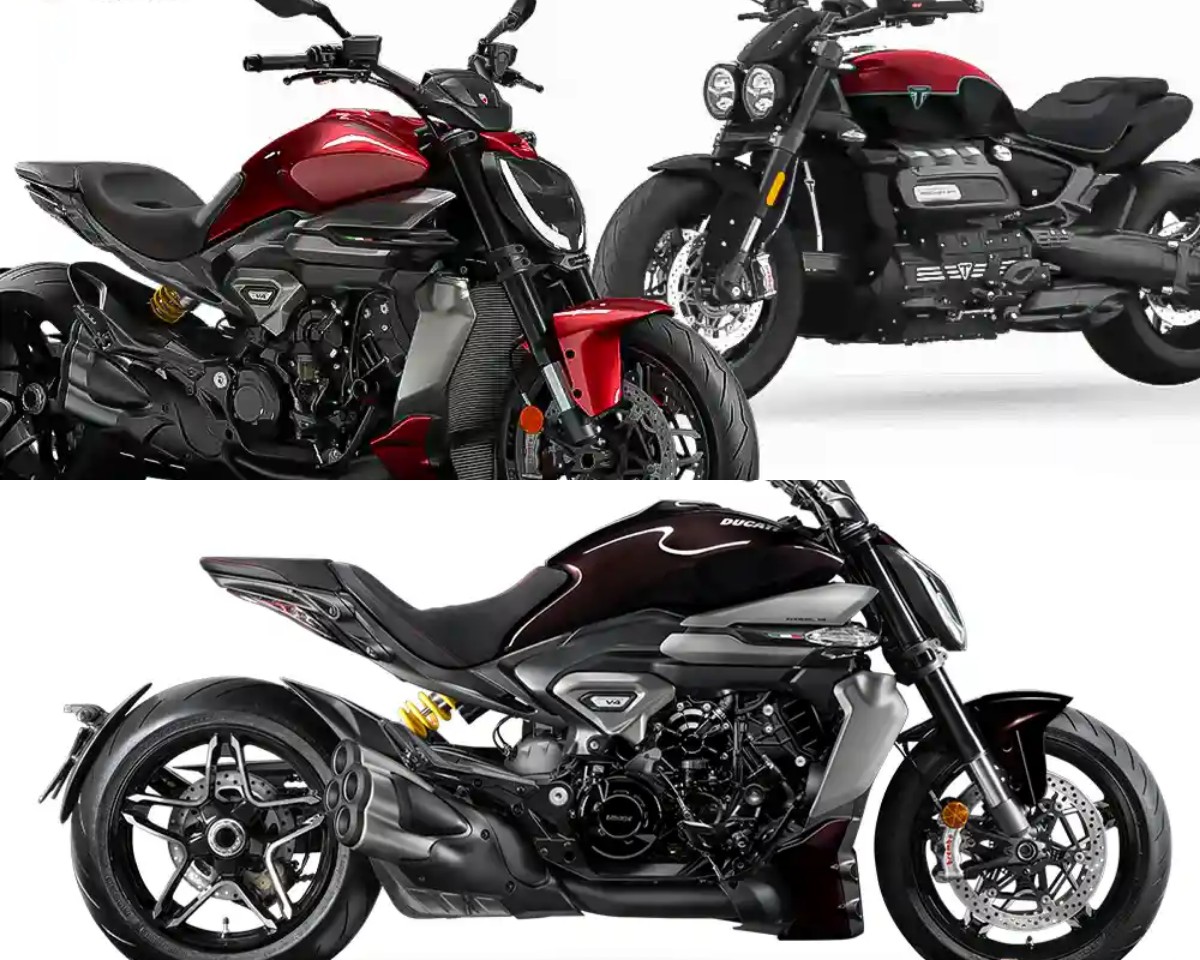 Ducati XDiavel V4 vs Triumph Rocket 3 Storm R: Duel Sengit Power Cruiser Italia Melawan Muscle Cruiser Inggris