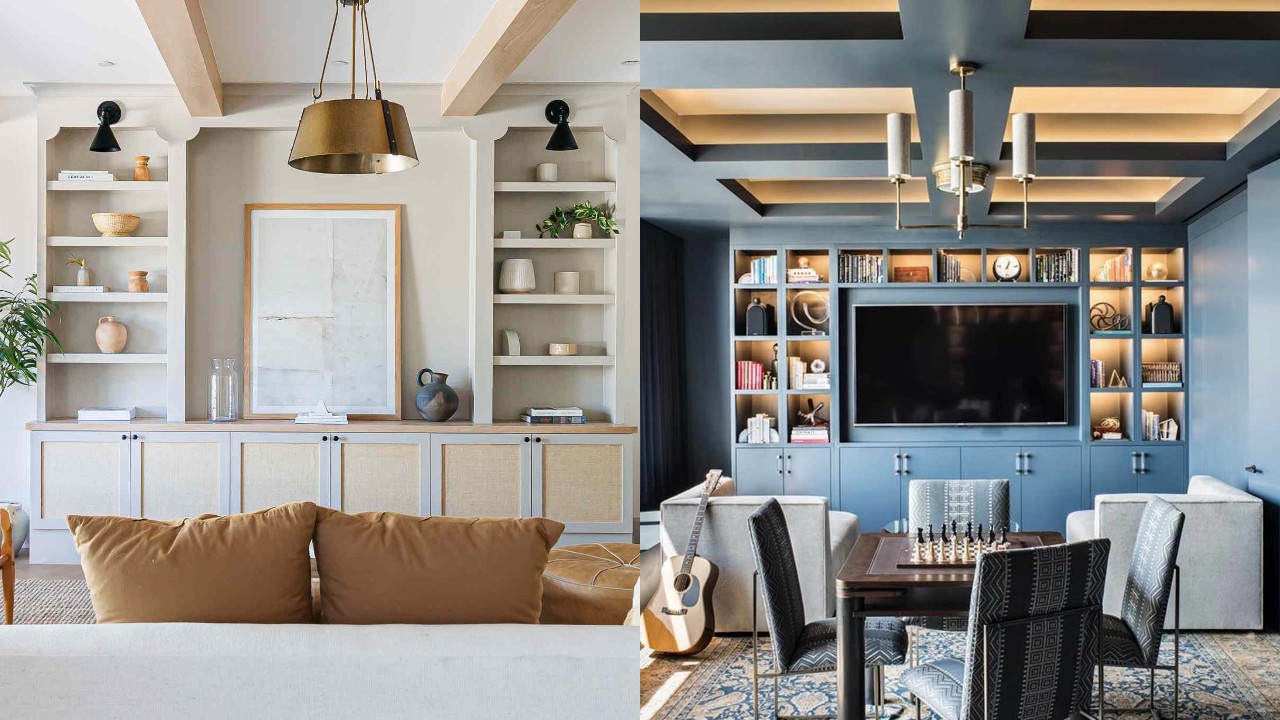 Inspirasi Built-in Cabinet untuk Ruang Tamu 2x3 Meter agar Tetap Lega dan Rapi!