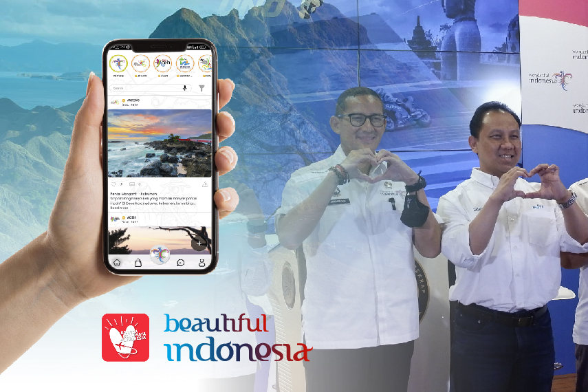 Aplikasi Beautiful Indonesia, Kenalkan Sektor Pariwisata Melalui Medsos