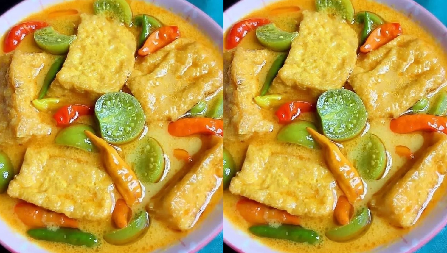 Gulai Tahu dengan Tomat Hijau, Cita Rasa Pedas Asam yang Wajib Kamu Coba