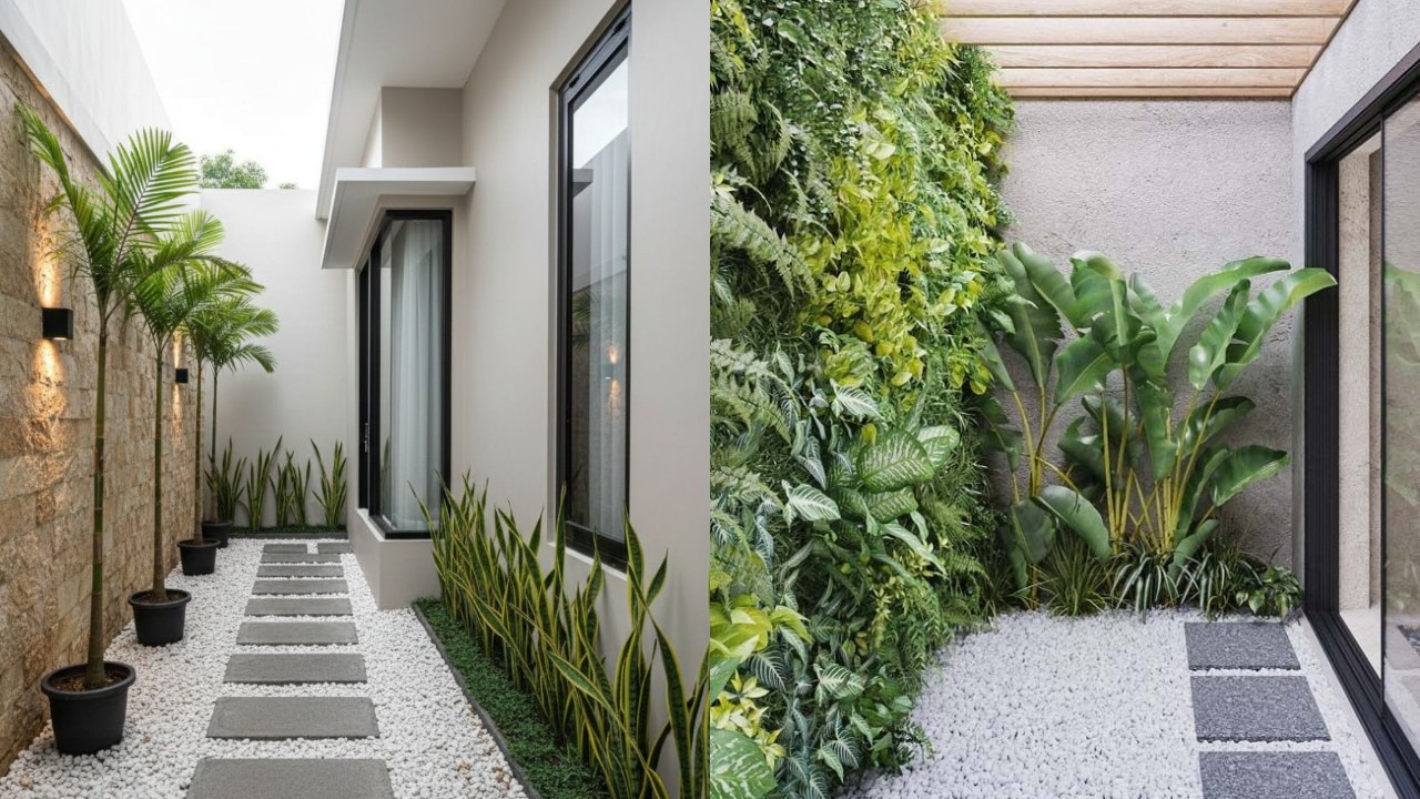 Desain Lorong Samping Rumah yang Estetik dan Modern, Bikin Rumah Terlihat Lebih Hidup!