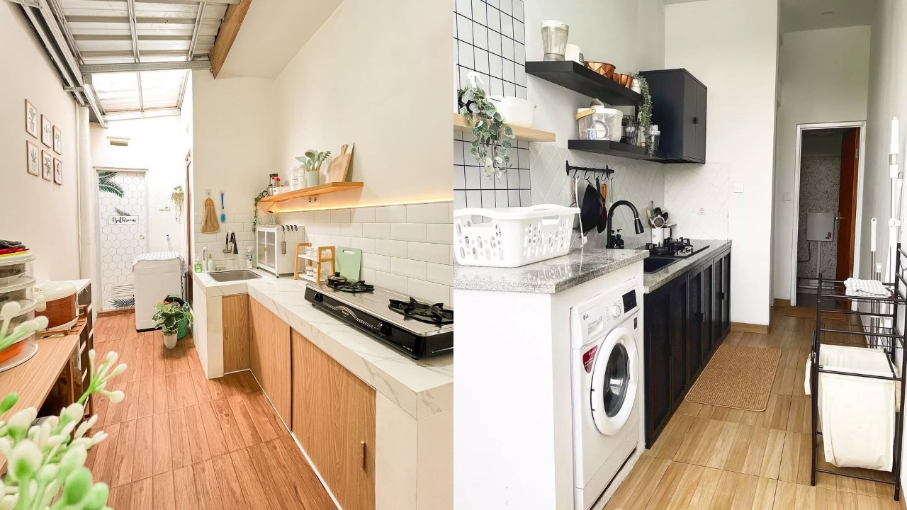 Desain Dapur dan Tempat Cuci Baju Minimalis, Praktis dan Estetis untuk Rumah Modern!