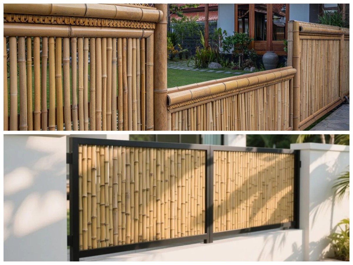 5 Desain Pagar Bambu Estetik untuk Rumah: Sentuhan Alami dengan Nuansa Modern
