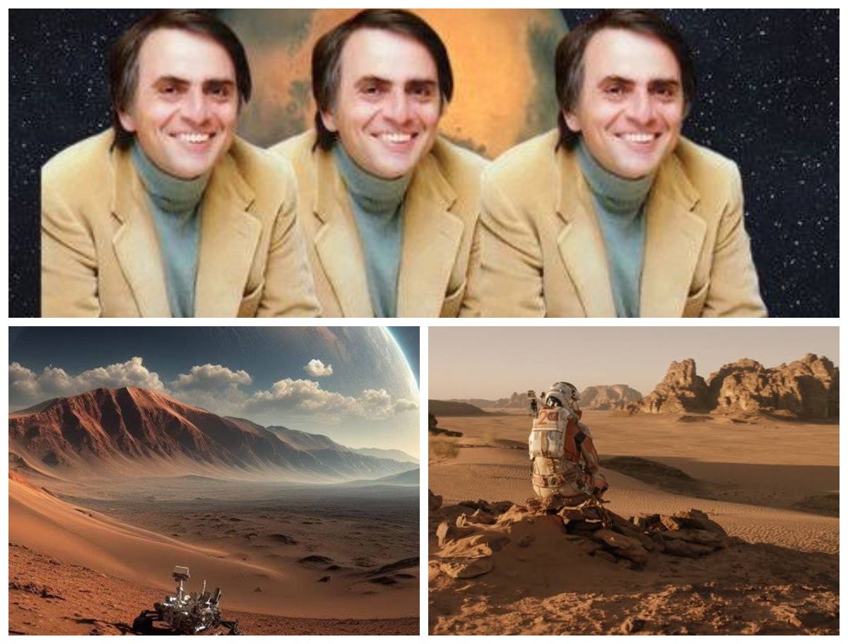 Ini Pesan Carl Sagan Sebelum Wafat, Ditujukan Untuk Penjelajah Mars di Masa Depan