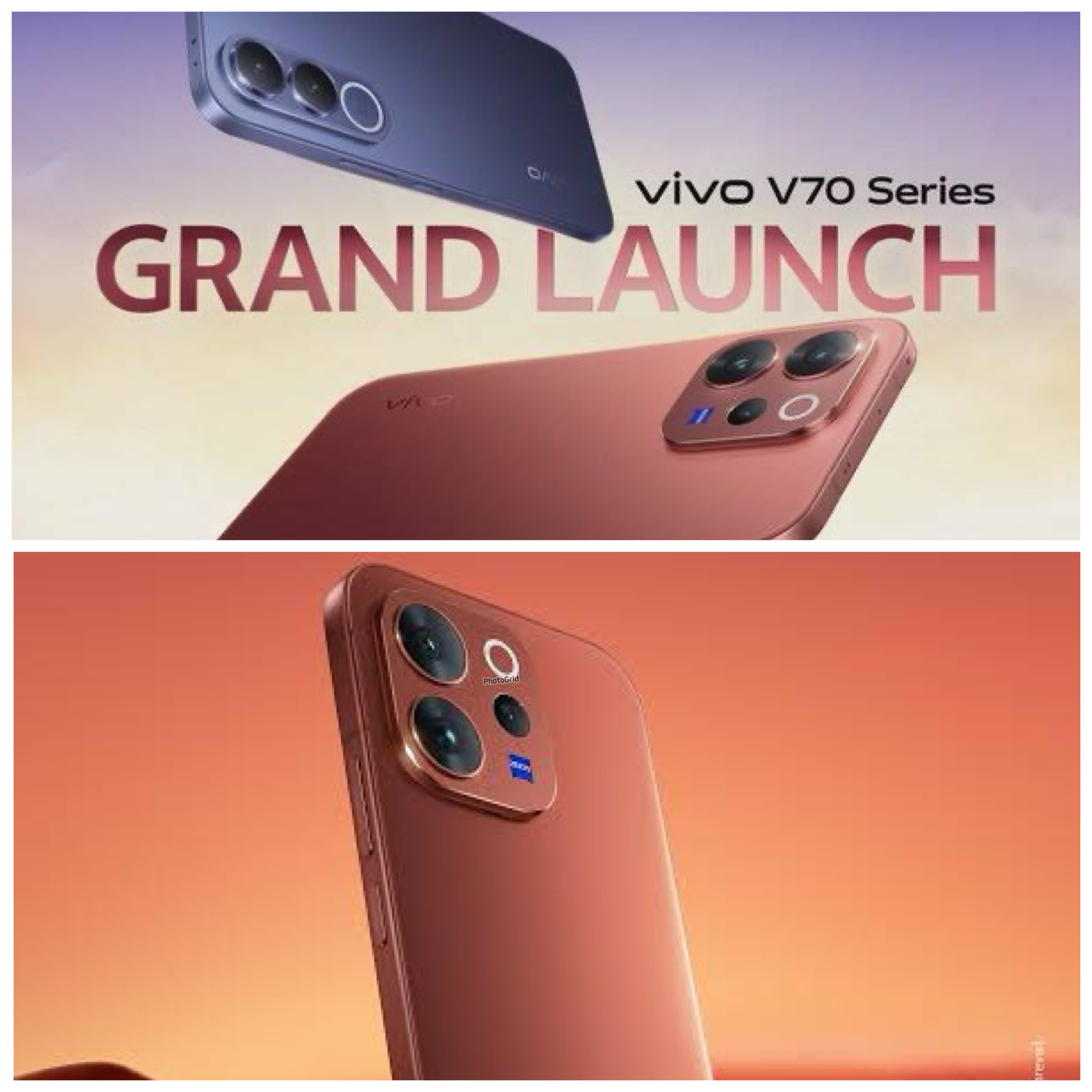 HP Baru Vivo V70 Meluncur, Kamera Canggih dan Memori Besar Cocok untuk Nonton Konser!