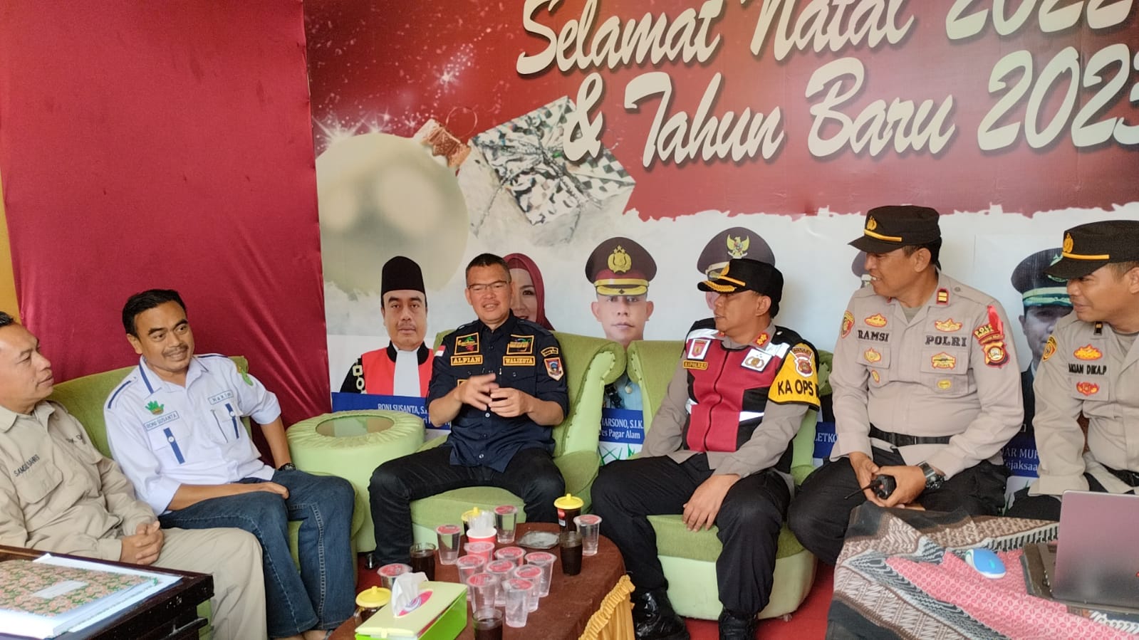 Kak Pian Tinjau Posko OPS Lilin Tahun 2022 