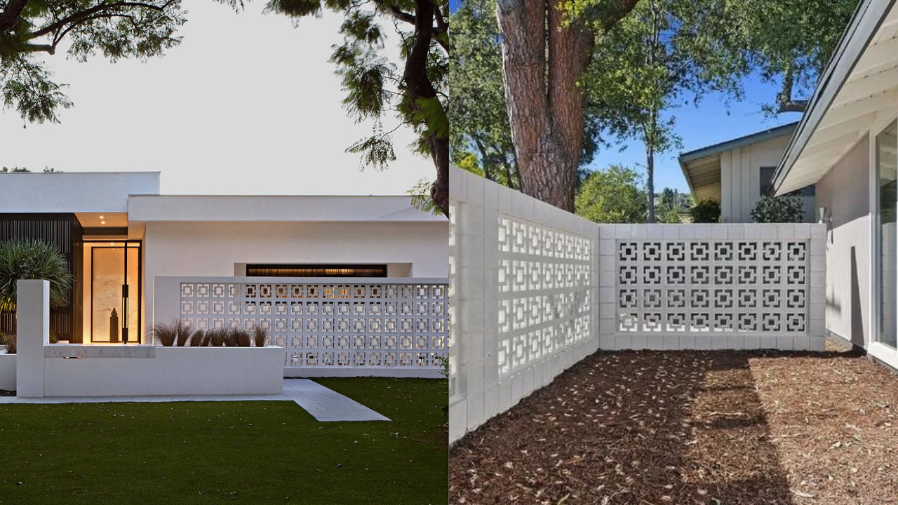 Pagar Roster Unik dan Estetik, Rumah Lebih Sejuk dan Tetap Terlindungi!