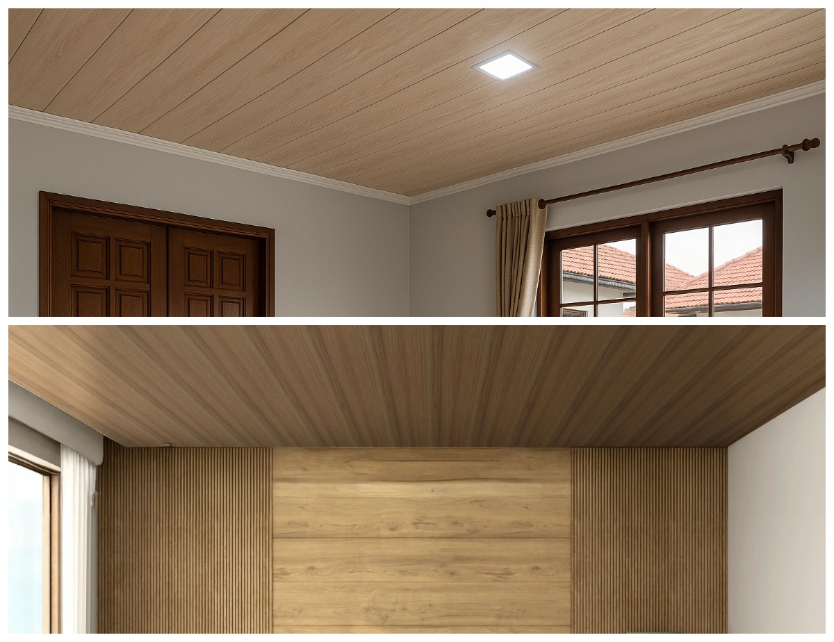 7 Tren Motif Plafon PVC Serat Kayu 2026 yang Ubah Tampilan Rumah Jadi Berkelas dan Elegan