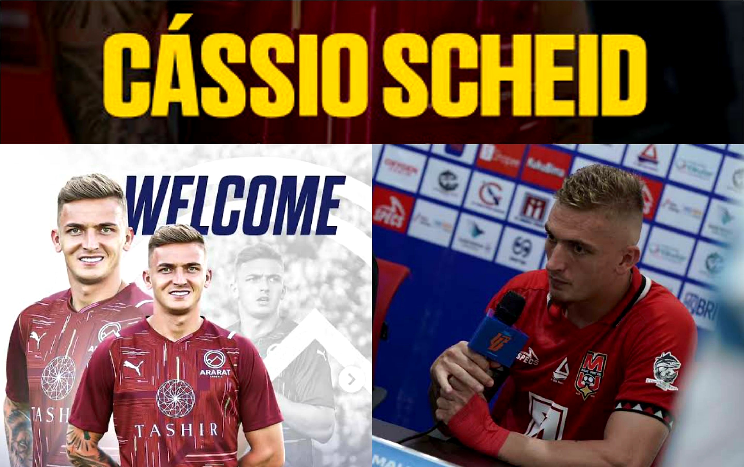 KAMBEK ke Liga Indonesia, Ini Profile Cassio Scheid yang Berpotensi Dilirik Direkrut Dewa United.