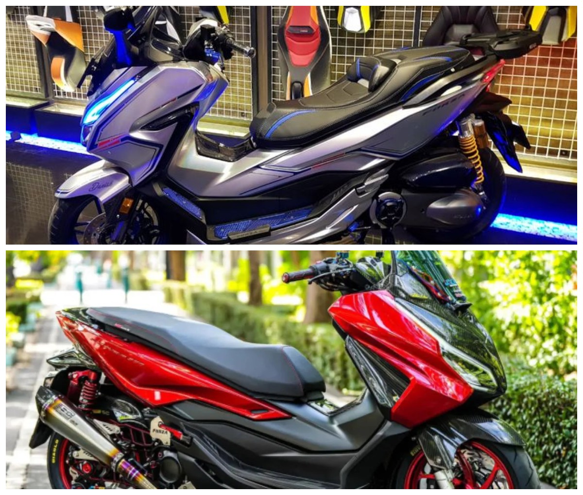 Viral! Modifikasi Honda Forza Gaya Maxi Tourer, Makin Gagah dan Nyaman!