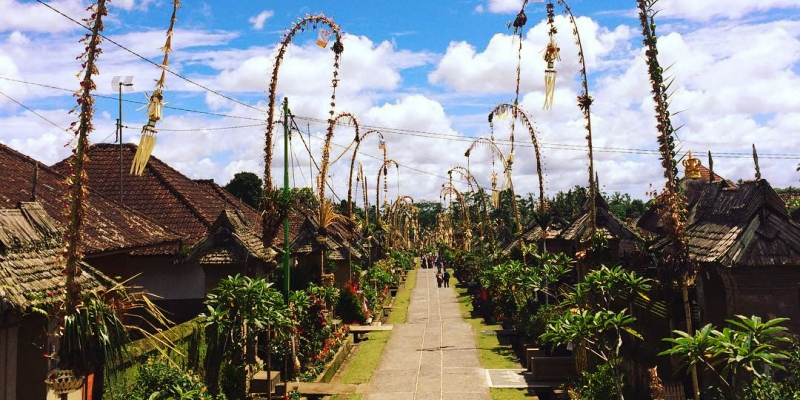 Sisi Lain Bali, Ternyata Ada Desa Tujuan Wisata yang terkenal Karena Kebersihan Lingkungannya