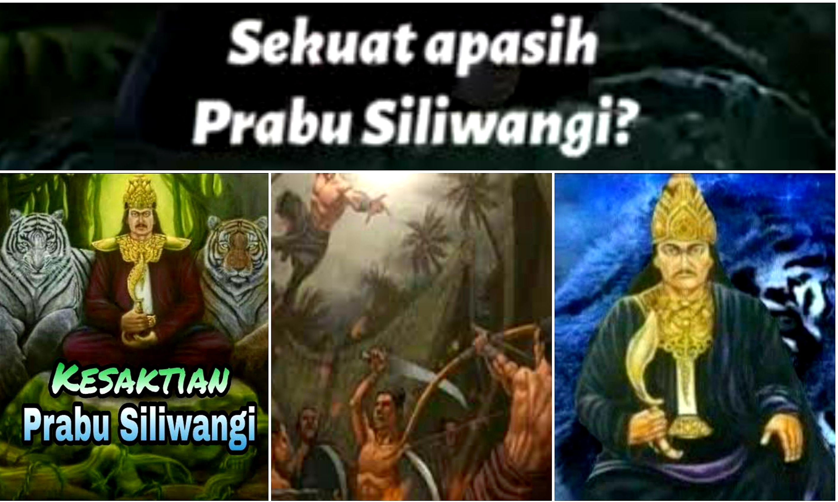 Disegani. Ternyata Ini Kekuatan dan Senjata Milik  Prabu Siliwangi yang Tak Mampu Ditundukkan