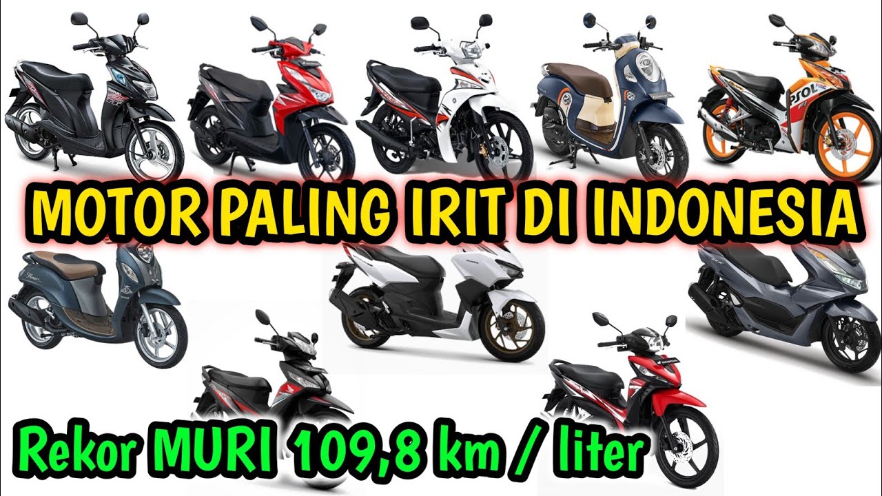 Rekomendasi 7 Motor Matic Paling Irit Di Indonesia,  Ada Beat Sampe Vario!