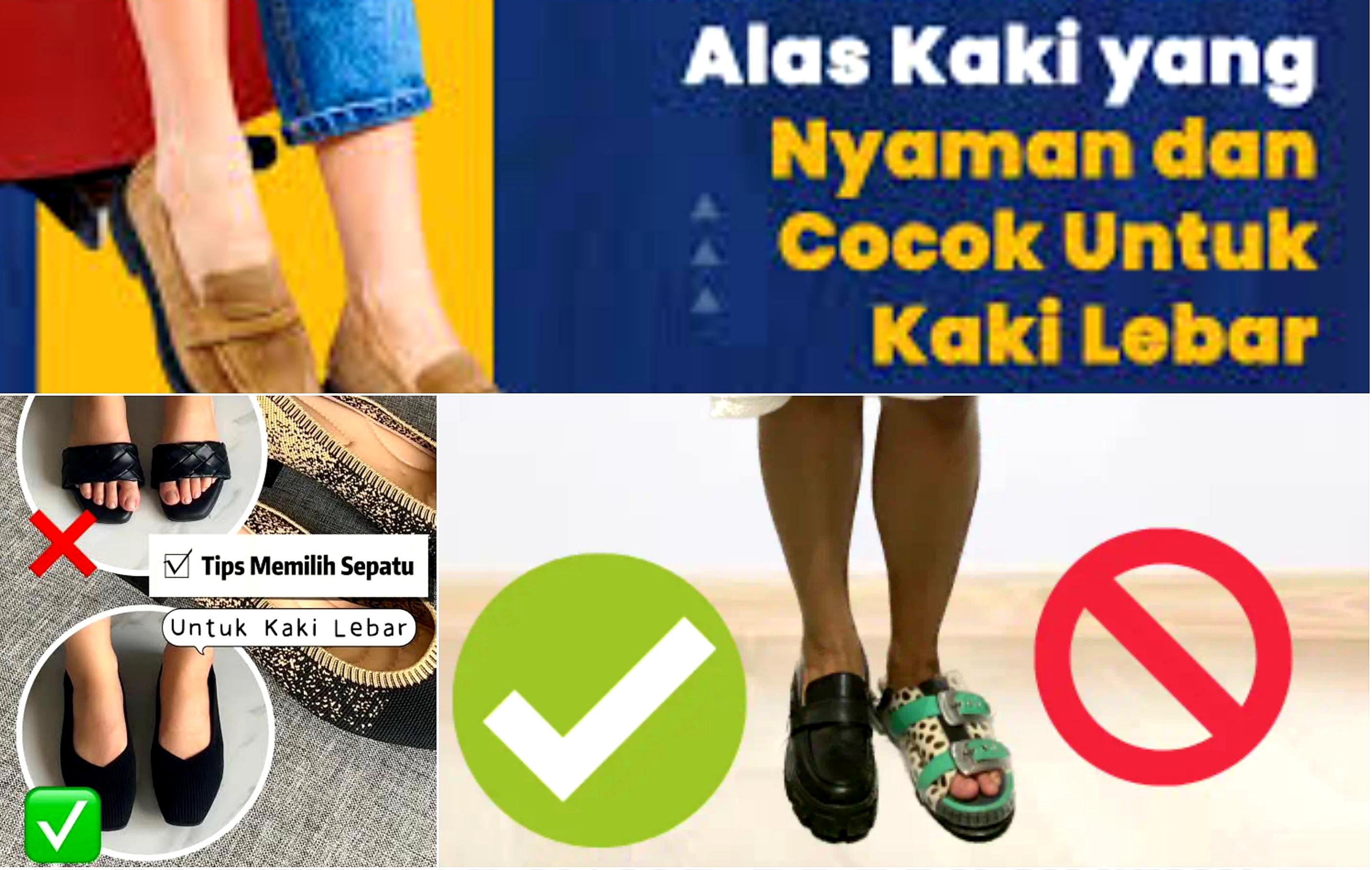 Rekomendasi Alas Kaki Untuk Si Kaki Lebar. Biar Tampil Tetap Percaya Diri