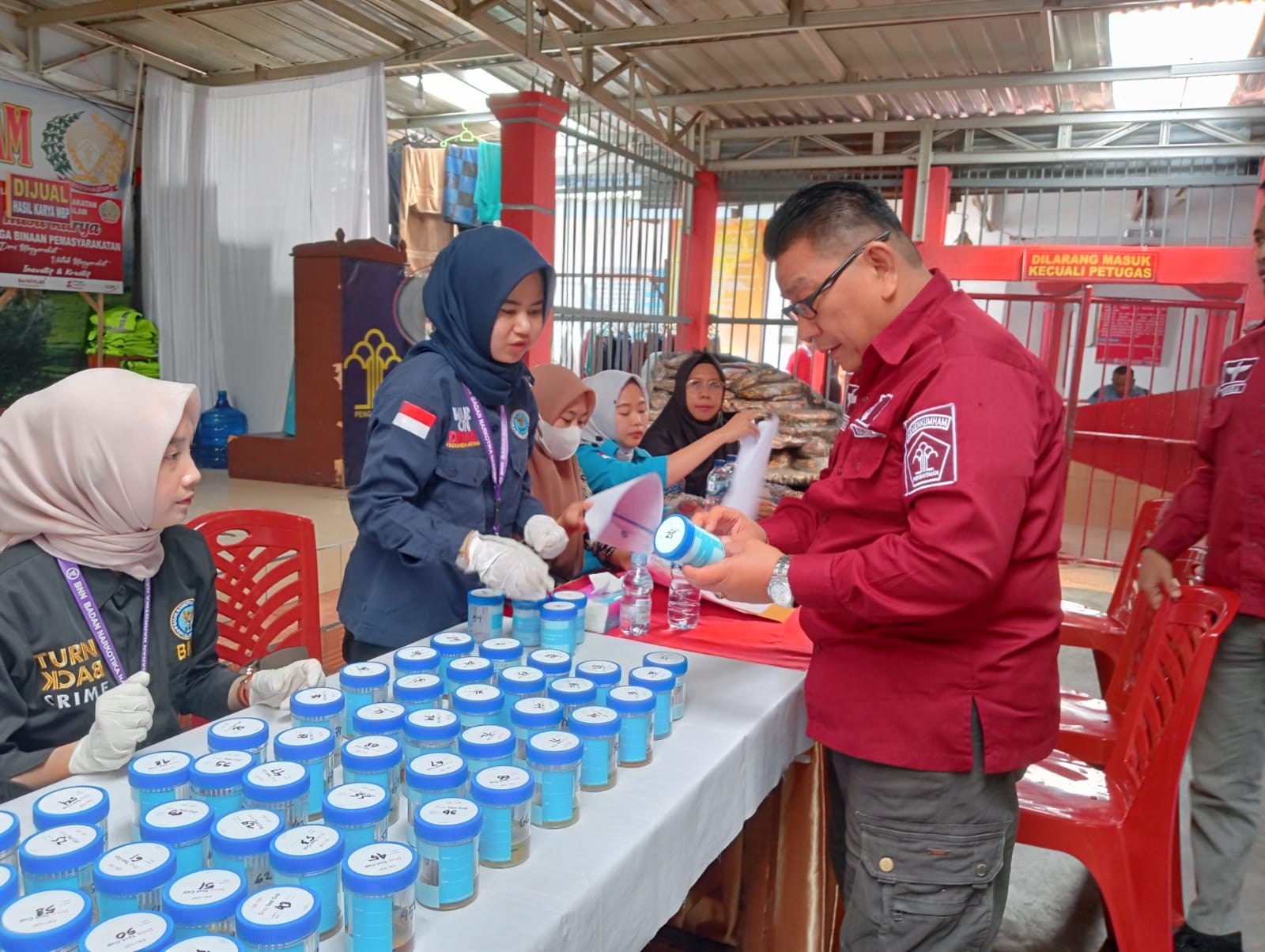 Ini Buktinya, Lapas Pagar Alam Turut Perangi Penyalahgunaan Narkotika