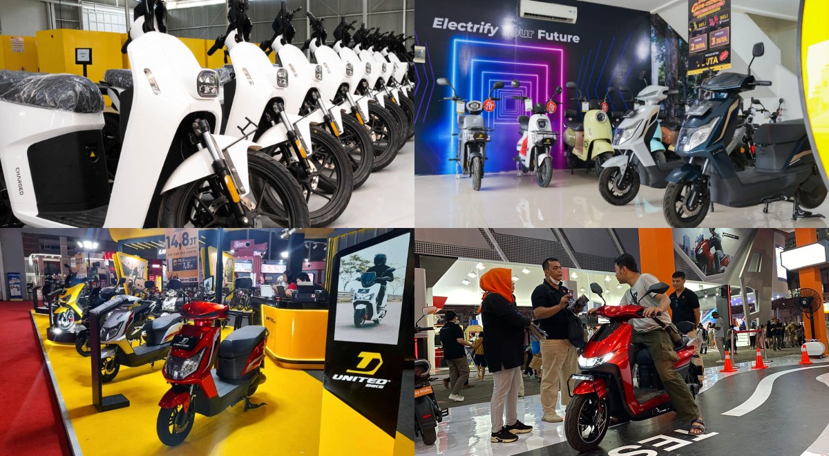 Segini Sisa Kuota Subsidi Motor Listrik 2024! Cek Jumlah Detail di Sini!