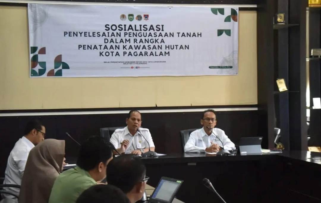  Berikan Kepastian Hukum Atas Penguasaan Tanah oleh Masyarakat di Kawasan Hutan, Pagar Alam Akan Menfasilitasi