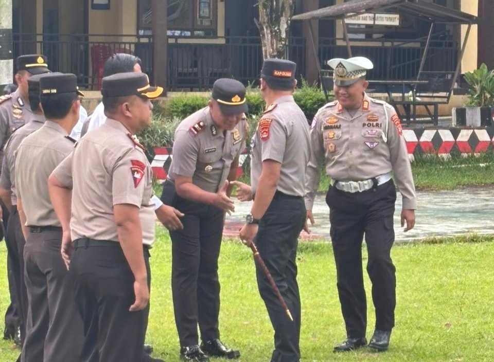 Kapolres Pqgar Alam Apresiasi Kinerja Personel
